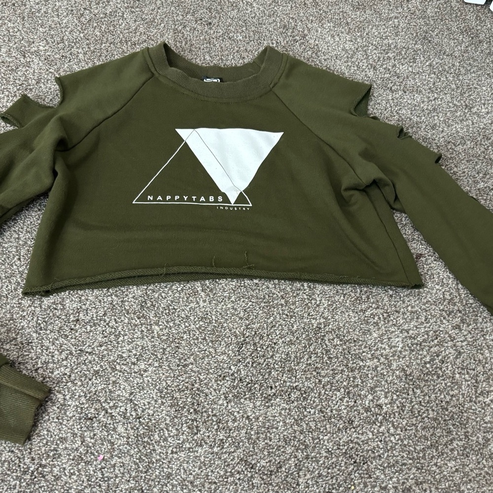 Dance Wear brand Girls Crop Sweatshirt